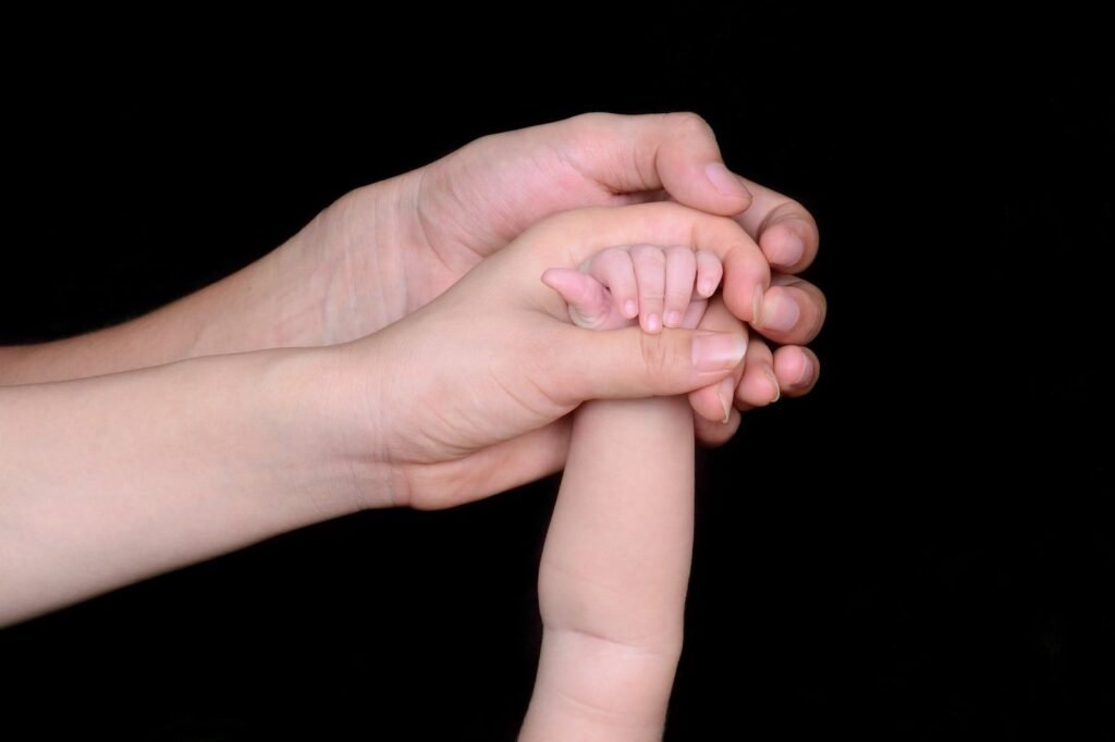 adults baby care child